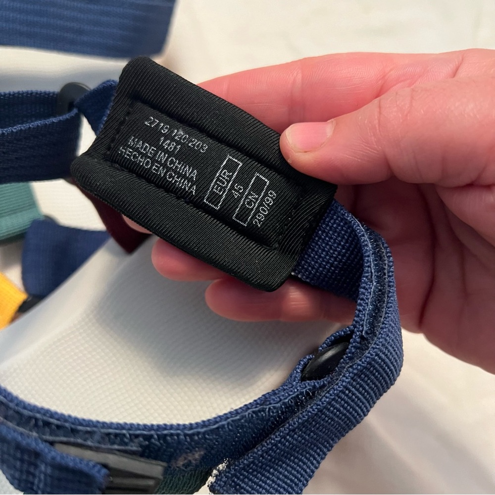 Zara men’s new without tag casual Colorful Strap Sandals - Picture 8 of 15